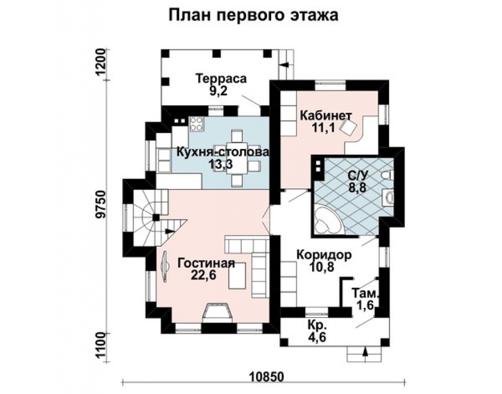 Проект дома Проект дома AS-2260 - Фото 5